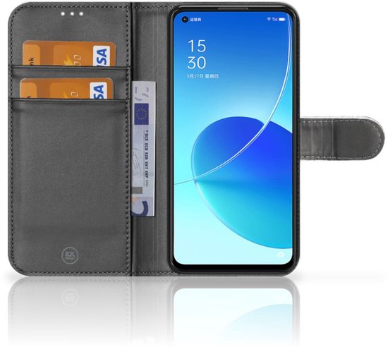 Flipcover OPPO Reno6 5G Phone Case Béton