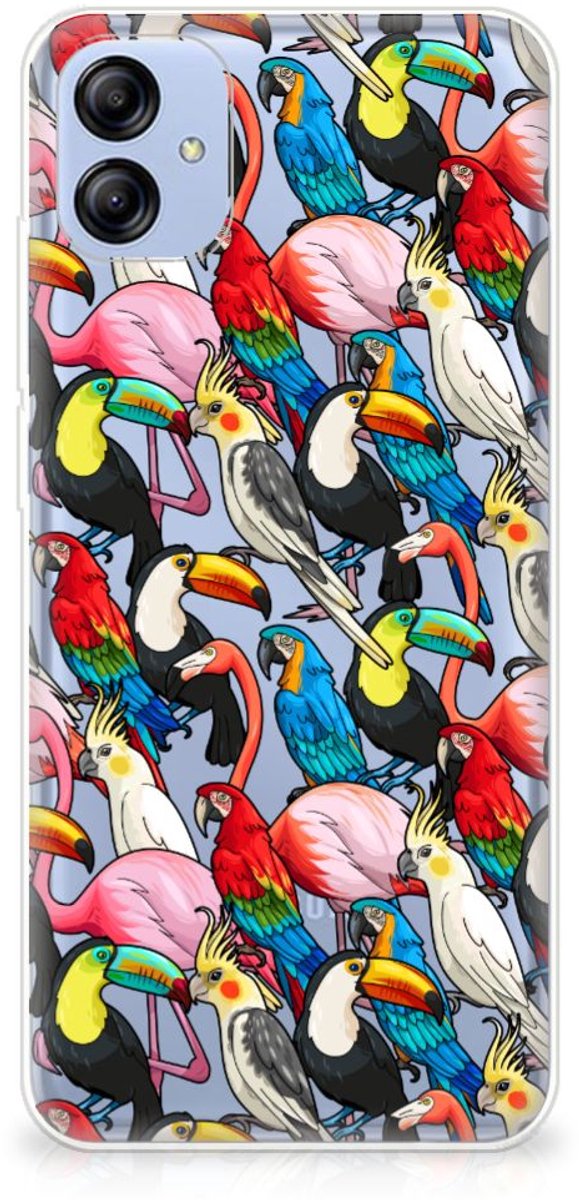 Samsung Galaxy A04e TPU Hoesje Birds