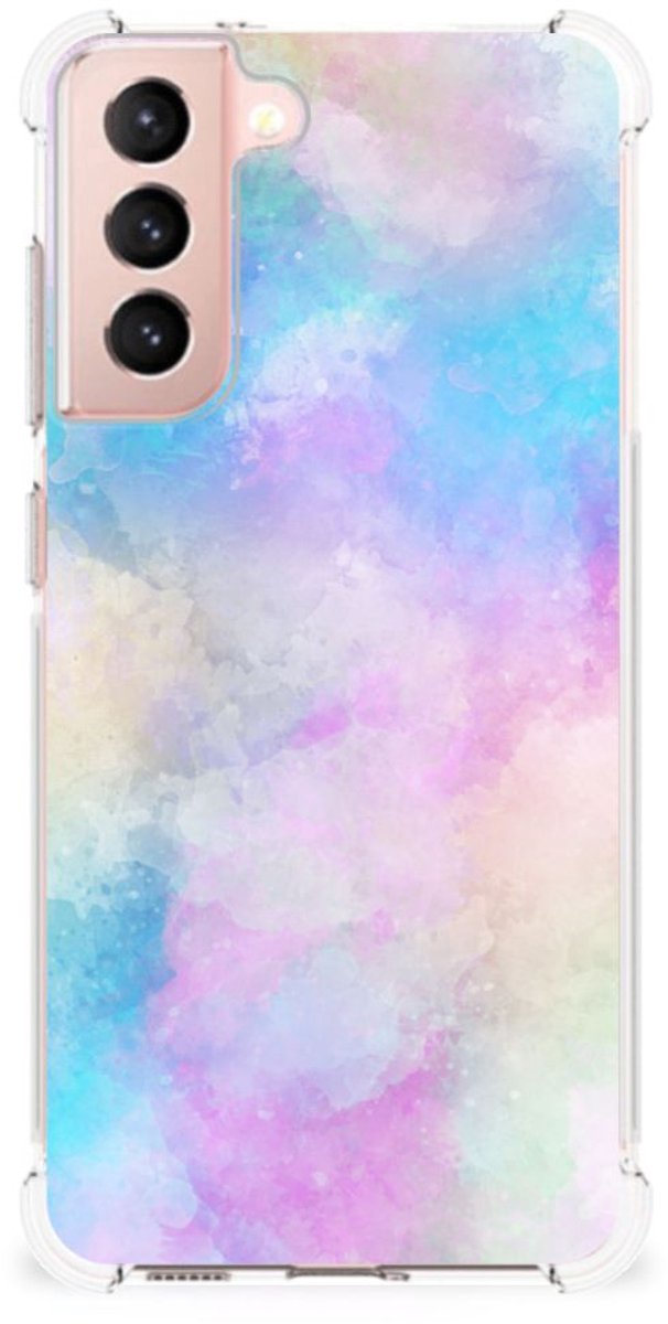 Back Cover Samsung Galaxy S21 FE Watercolor Light