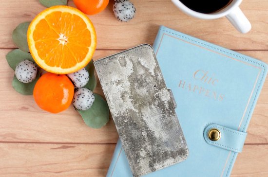 Flipcover OPPO A15 Phone Case Béton