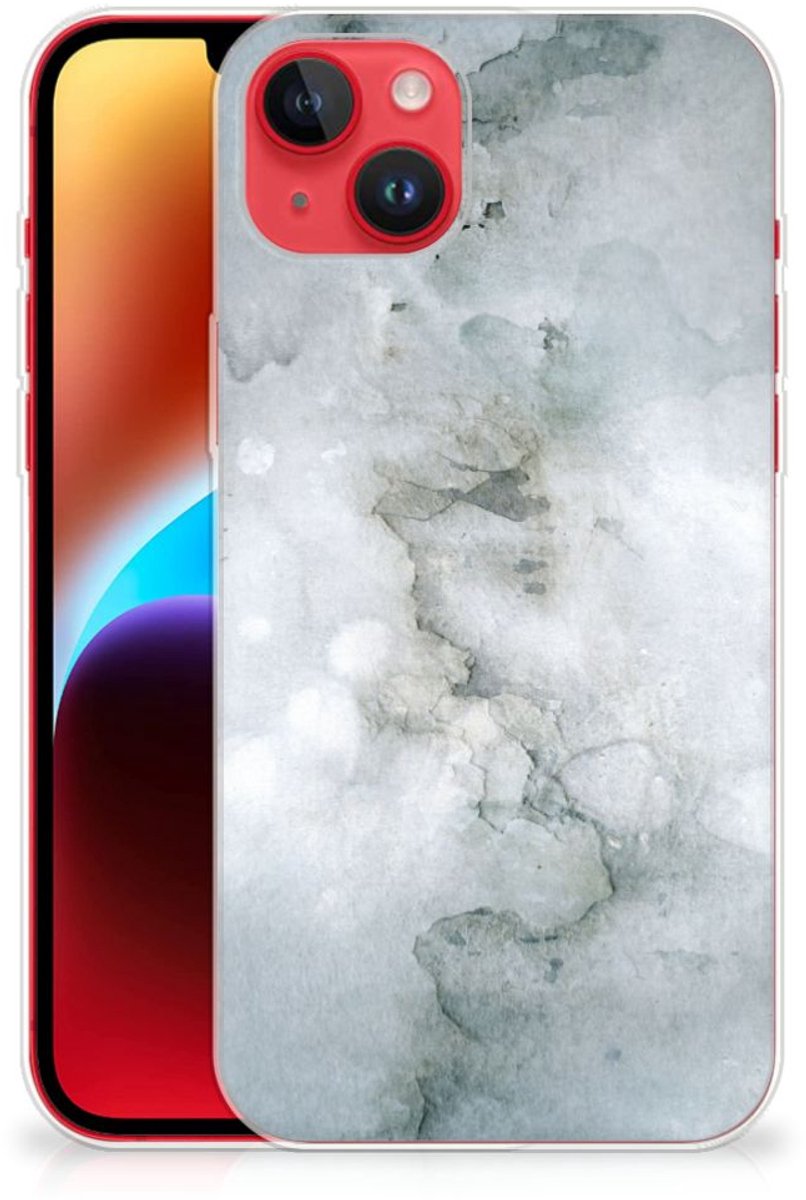 Hoesje maken iPhone 14 Plus Painting Grey