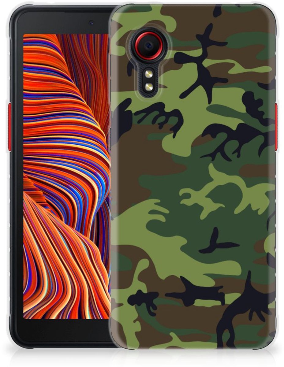 Samsung Galaxy Xcover 5 TPU bumper Army Dark