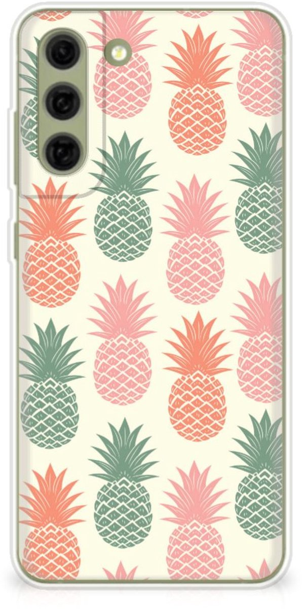 Samsung Galaxy S21FE Siliconen Case Ananas