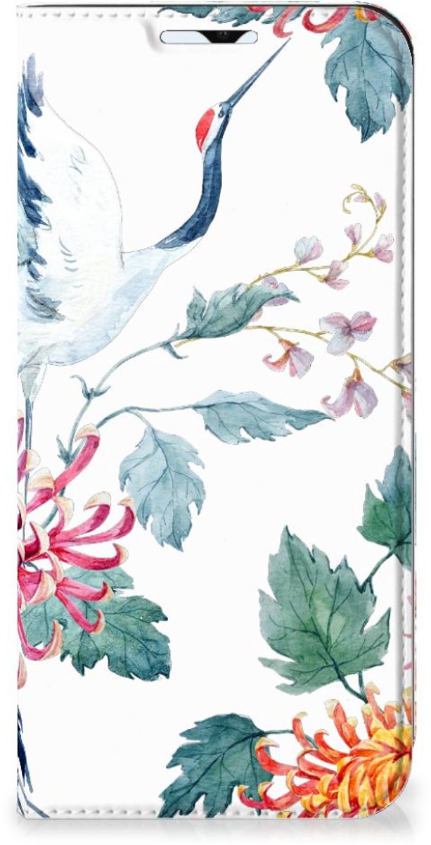 Samsung Galaxy A23 Hoesje maken Bird Flowers