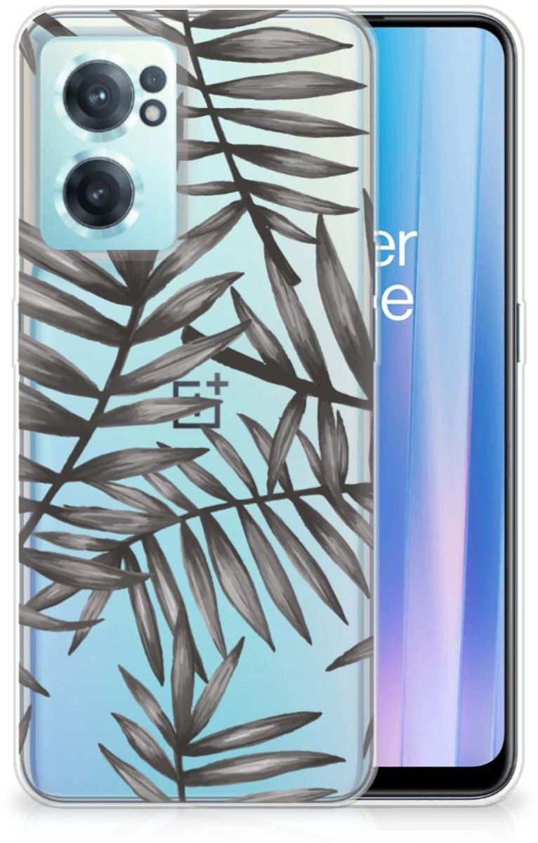 OnePlus Nord CE 2 5G TPU Case Leaves Grey