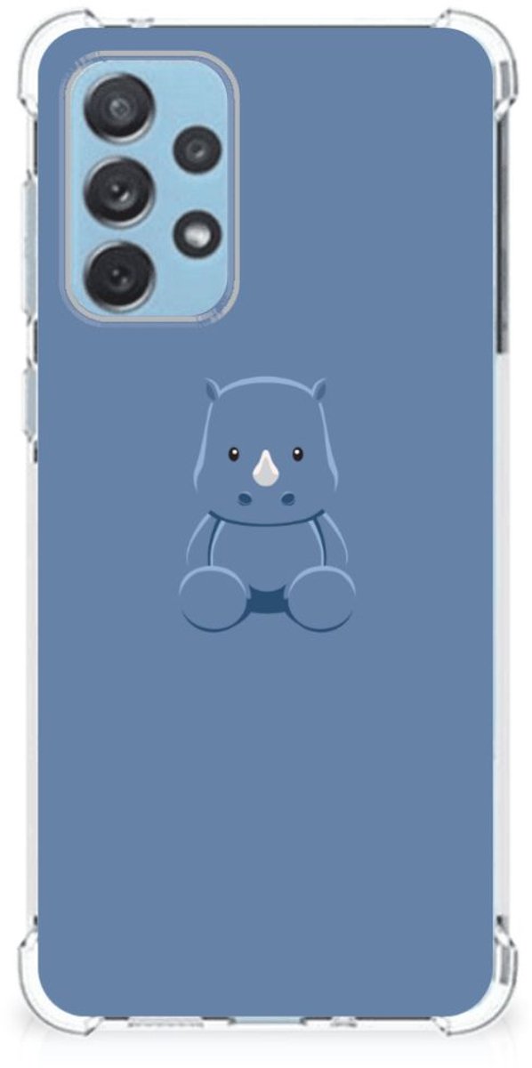 Samsung Galaxy A73 Stevig Bumper Hoesje Baby Rhino