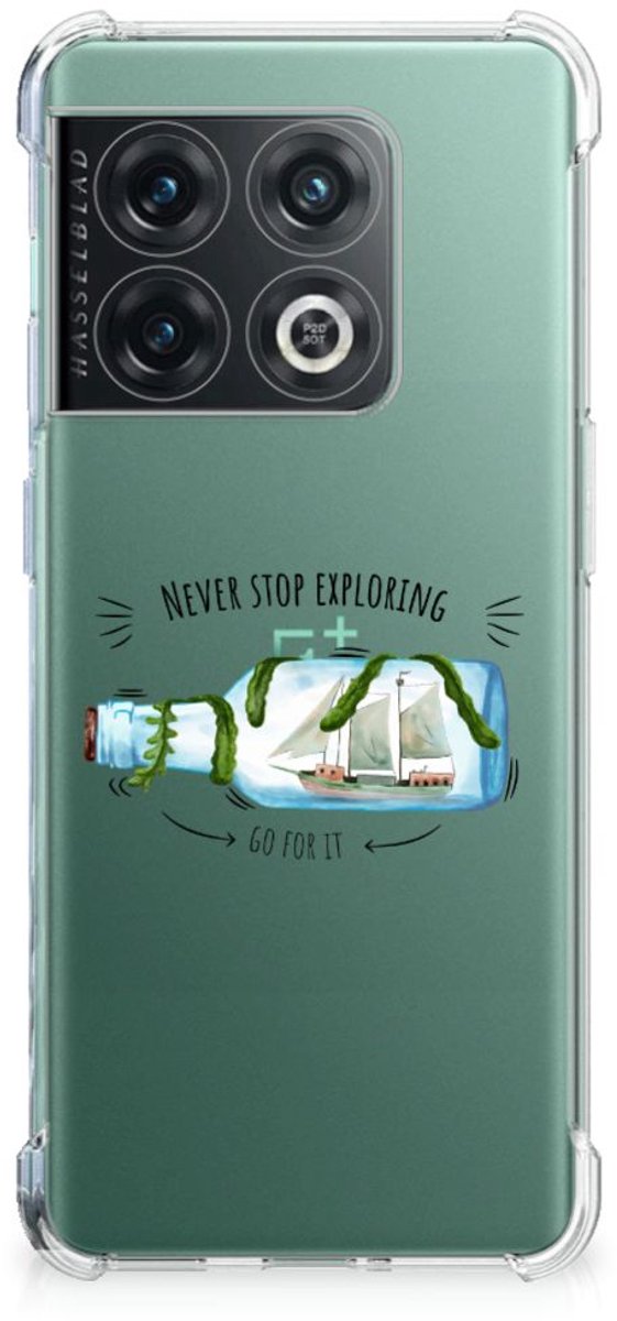 OnePlus 10 Pro Stevig Bumper Hoesje Boho Bottle