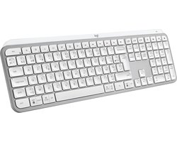 Logitech MX Keys S - Draadloos Toetsenbord - Qwerty - Pale Grey