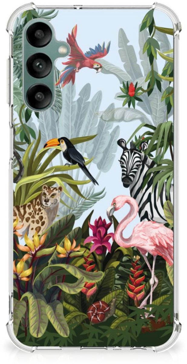 Back Cover voor Case Anti-shock voor Samsung Galaxy A24 Jungle