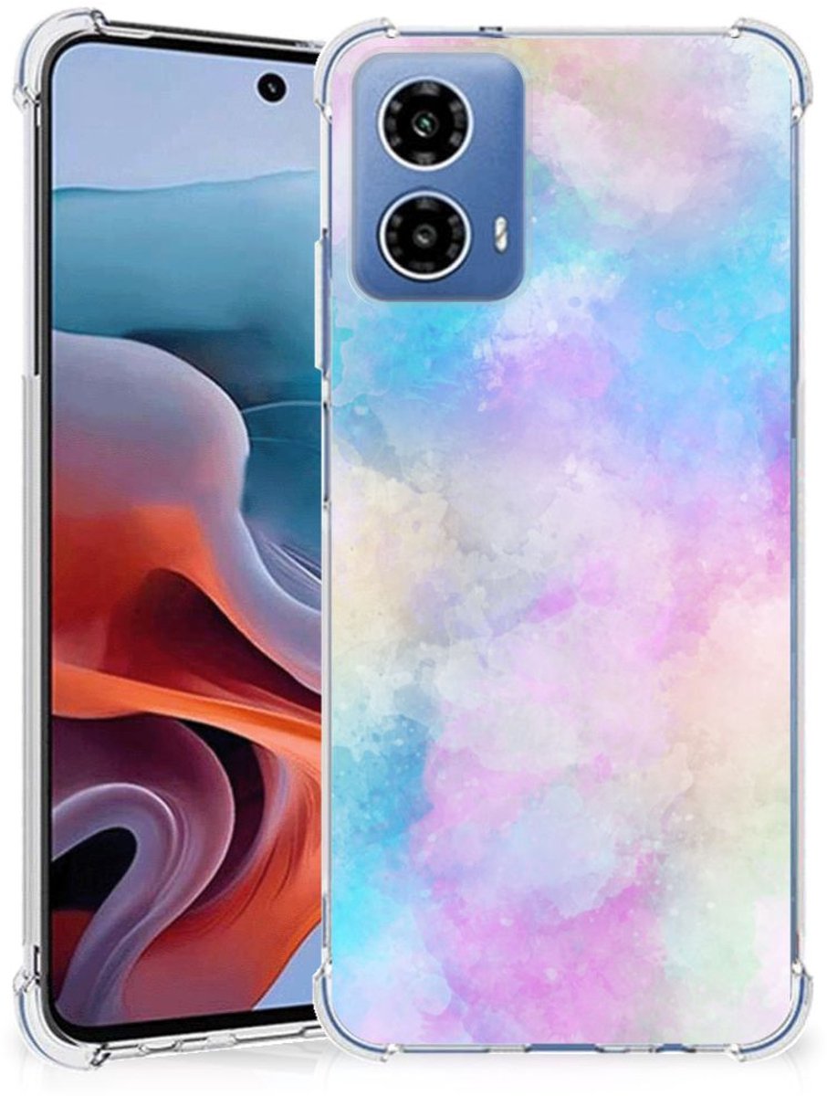 Back Cover Motorola Moto G34 Watercolor Light