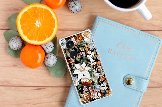 Coque adaptée pour OPPO Reno8 T 5G Dark Flowers