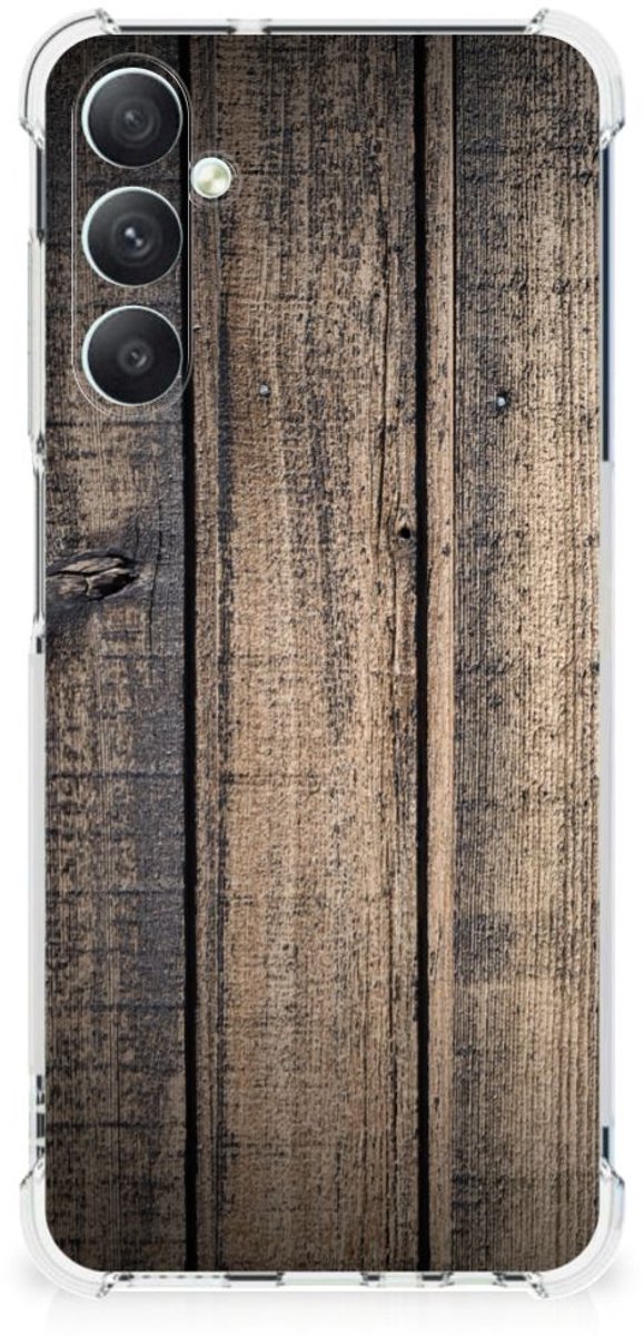 Samsung Galaxy A05s Stevig Telefoonhoesje Steigerhout