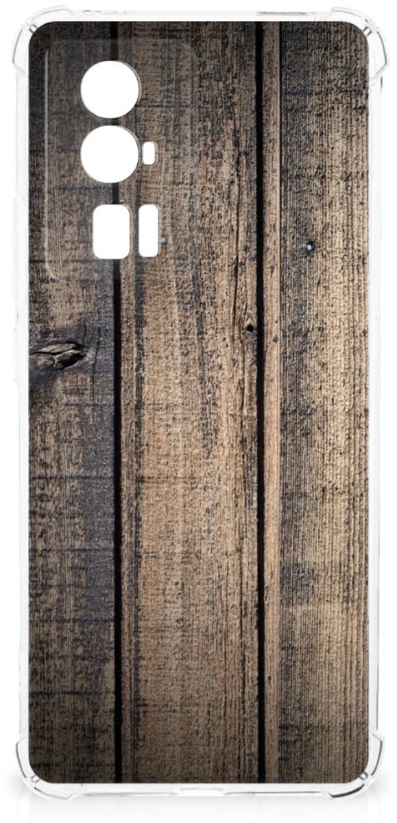 Xiaomi Poco F5 Pro Stevig Telefoonhoesje Steigerhout