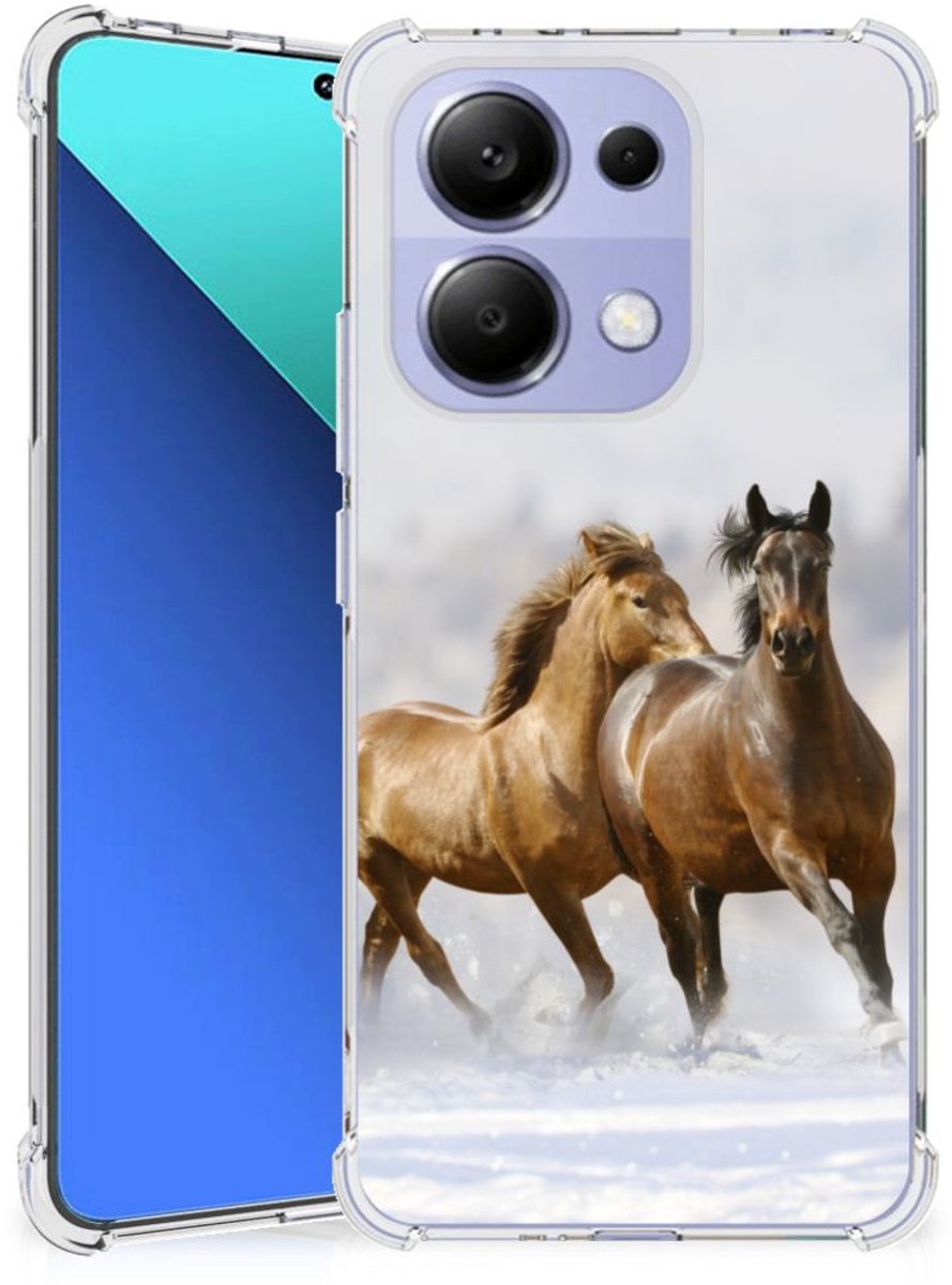 Xiaomi Redmi Note 13 4G Case Anti-shock Paarden