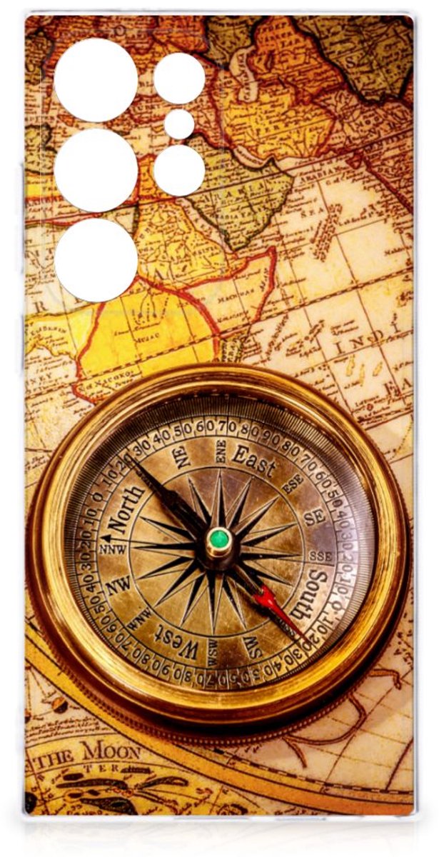 Samsung Galaxy S24 Ultra Siliconen Back Cover Kompas