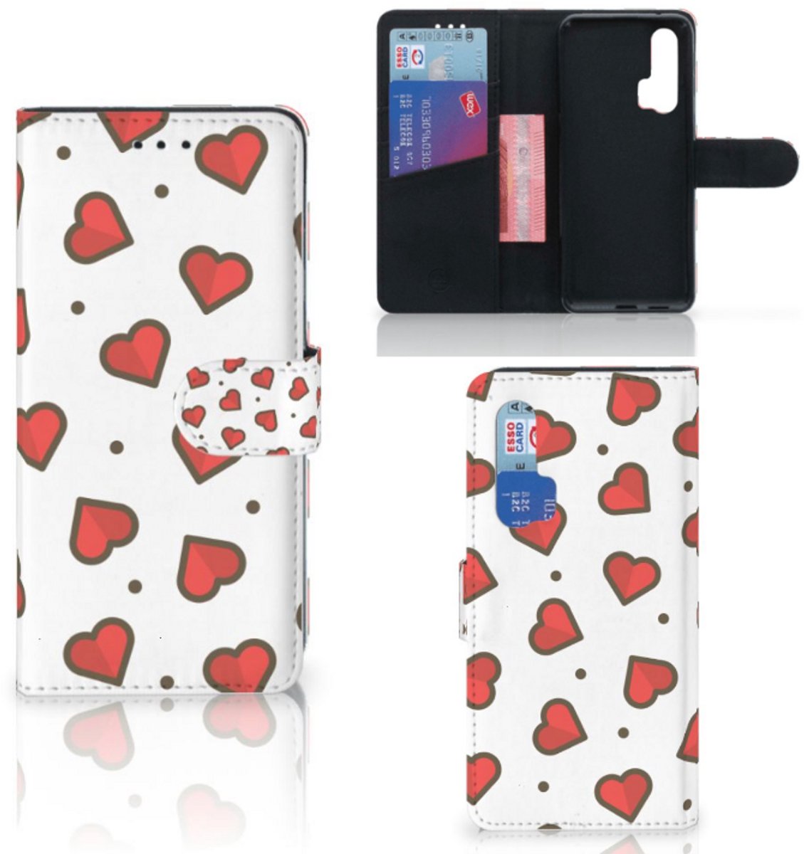 Honor 20 Pro Telefoon Hoesje Hearts