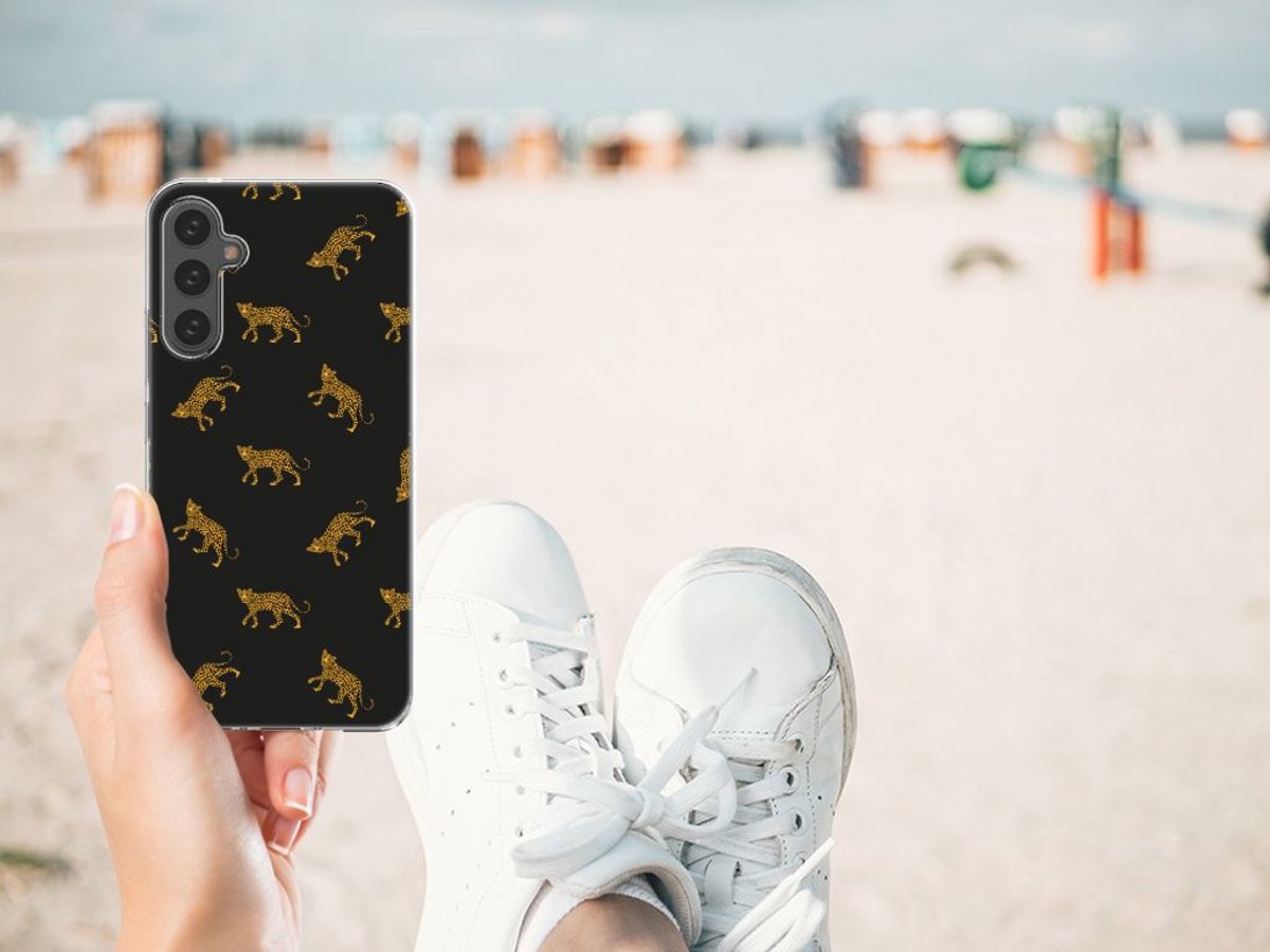 TPU Hoesje voor Samsung Galaxy A34 Leopards