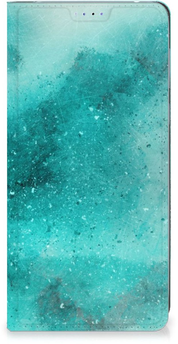 Bookcase Motorola Edge 40 Painting Blue