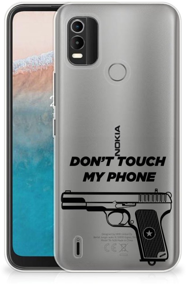 Nokia C21 Plus Silicone-hoesje Pistol DTMP