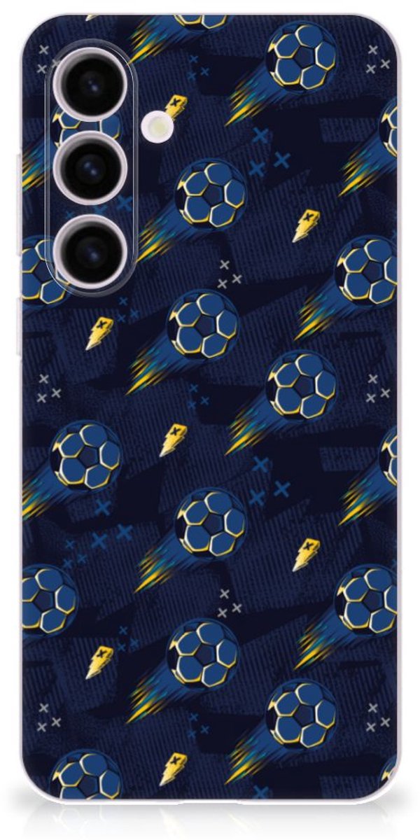 TPU bumper voor Samsung Galaxy S24 Plus Voetbal