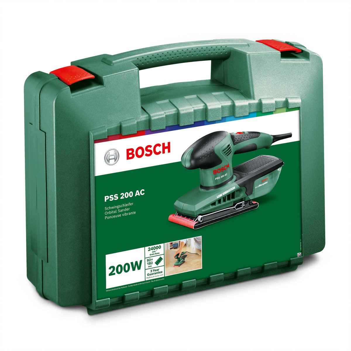 Bosch PSS 200 AC Vlakschuurmachine - 200 W – foto 2