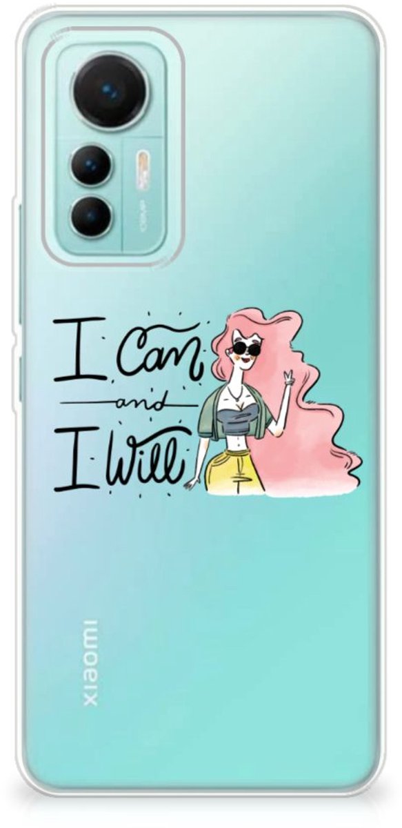 Xiaomi 12 Lite Telefoonhoesje met Naam i Can