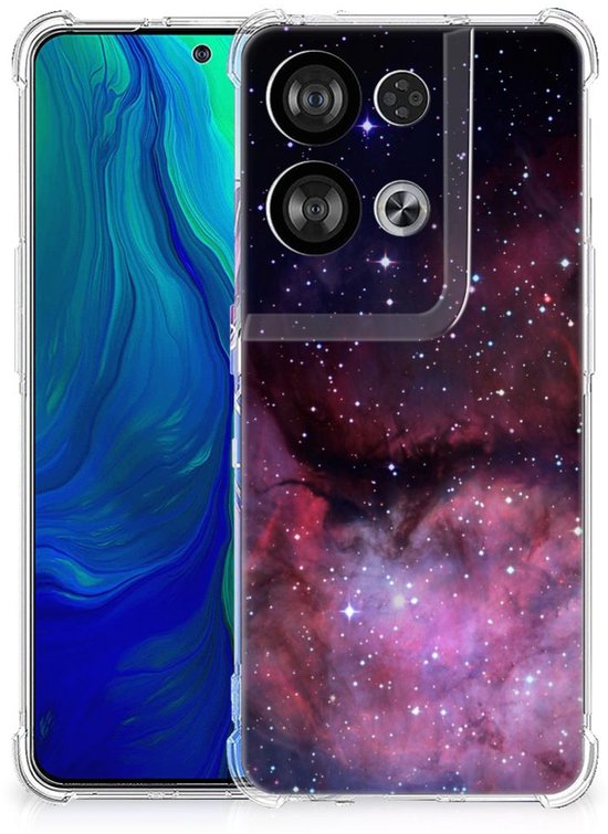 Coque antichoc adaptée pour OPPO Reno8 Galaxy