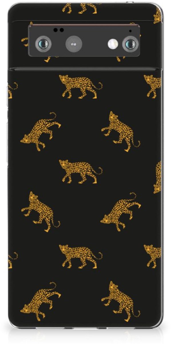 TPU Hoesje voor Google Pixel 6 Leopards
