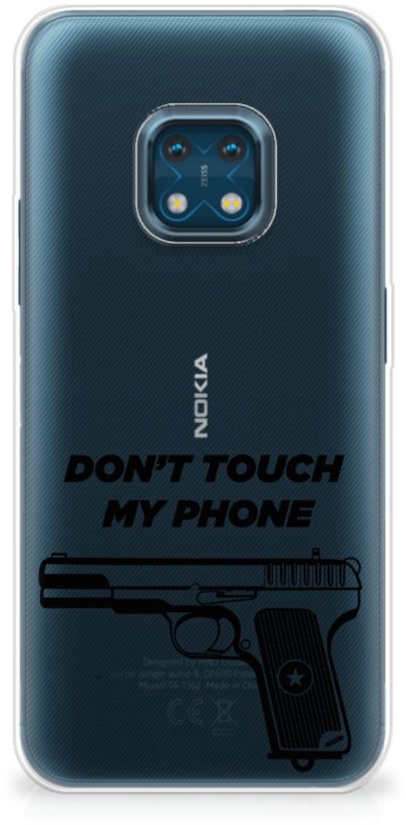 Nokia XR20 Silicone-hoesje Pistol DTMP