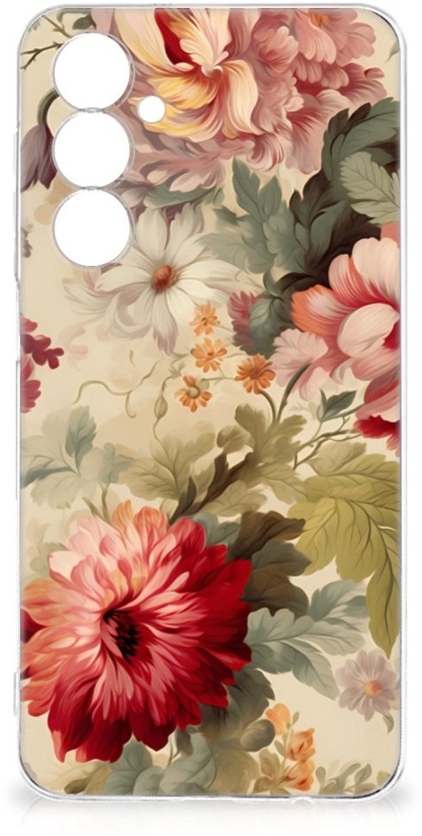TPU Case voor Samsung Galaxy A54 5G Bloemen
