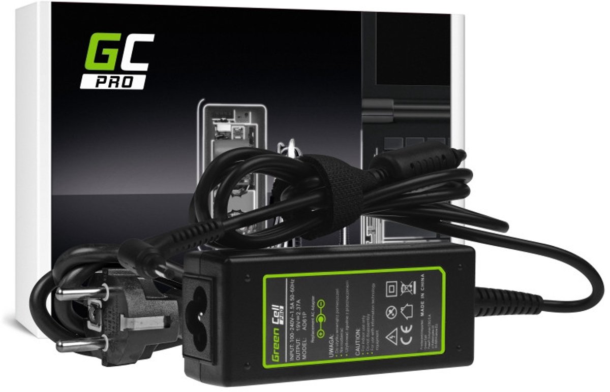GREEN CELL Oplader AC Adapter voor Asus 45W / 19V 2.37A / 3.0-1.1mm