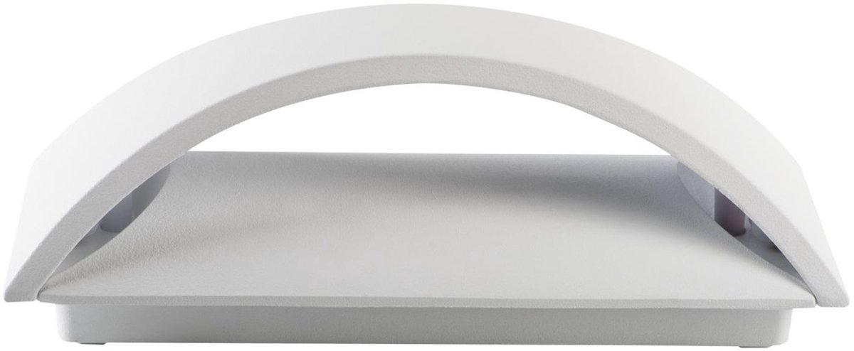 Licht Erlebnisse Licht-Erlebnisse - Cein - LED - Wandlamp - IP54 - 4000K - 375lm - van - Aluminium - in - wit
