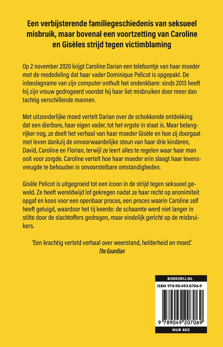 Ik zal hem nooit meer papa noemen - back cover