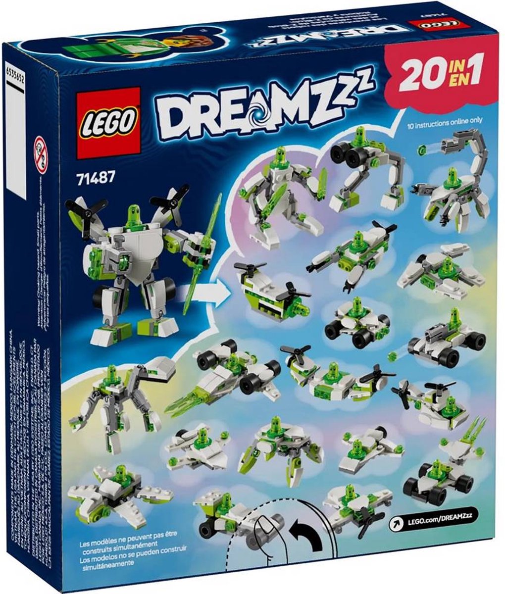 LEGO DREAMZzz™ Z-Blobs robot- en voertuigavonturen - 71487 | bol