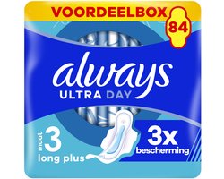 Always Maandverband Long Ultra Wings - 84 stuks