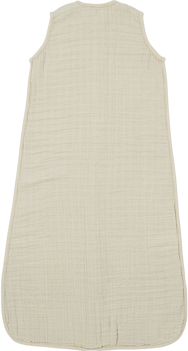 Meyco Baby Uni baby zomerslaapzak - pre-washed hydrofiel - soft sand - 70cm - 0.5 TOG van Meyco — afbeelding 3
