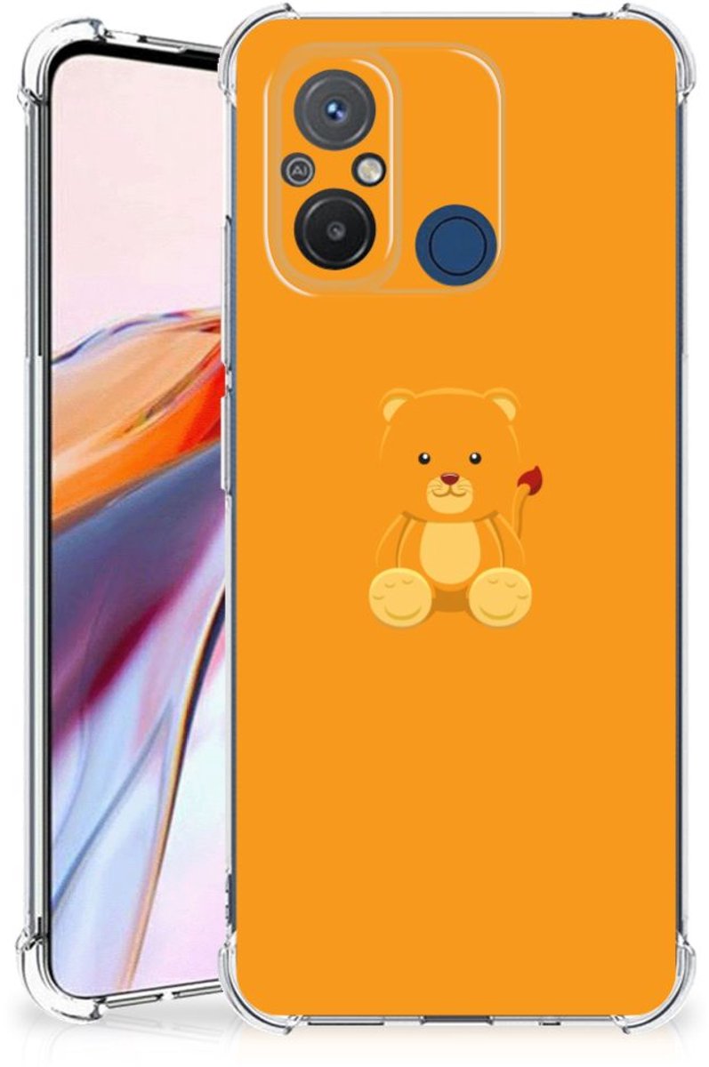 Xiaomi Redmi 12C Stevig Bumper Hoesje Baby Beer