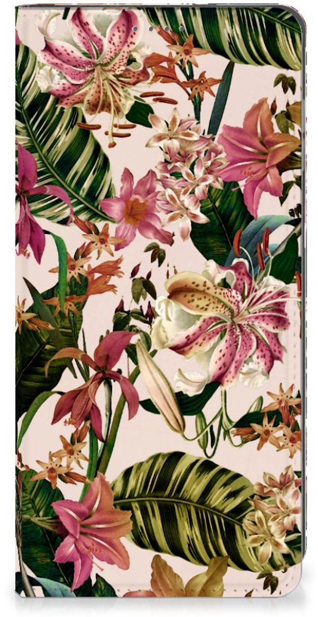 Motorola Moto G14 Smart Cover Flowers