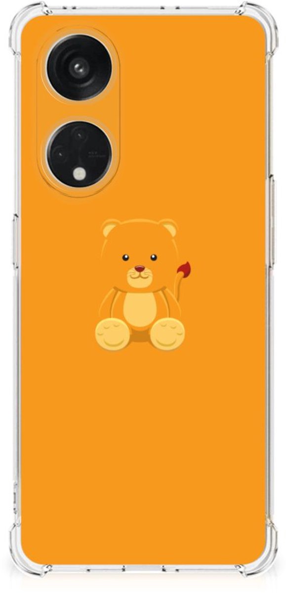 OPPO A98 Stevig Bumper Hoesje Baby Beer
