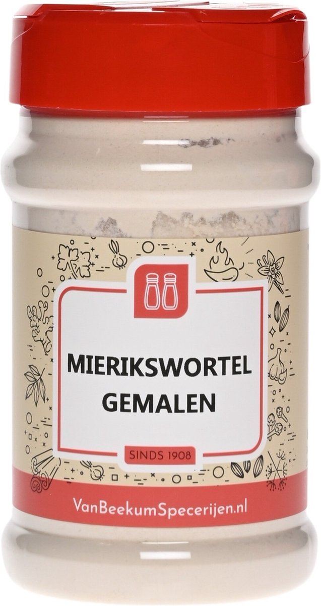 Goedkoopste Van Beekum Specerijen - Mierikswortel Gemalen - Strooibus 100 Gram