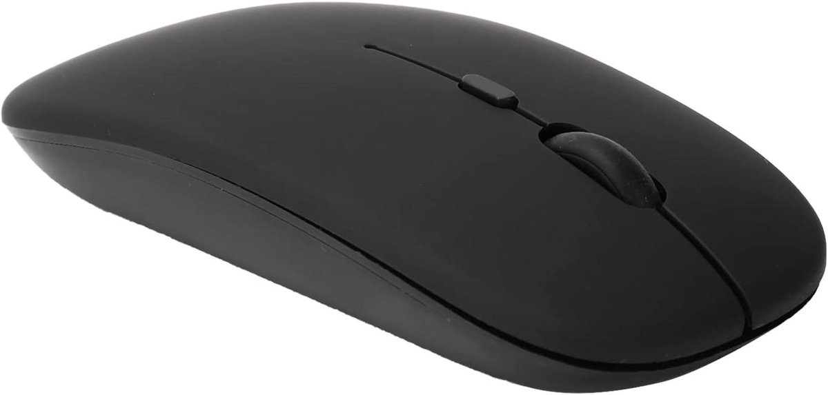 Muis voor laptops - Draagbare draadloze Bluetooth 5.0 kantoormuizen - DPI 800/1200/1600 verstelbaar - Zwart .