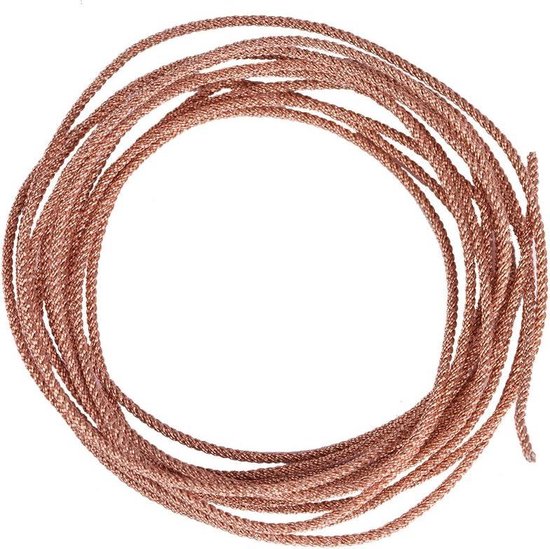 QUARKZMAN 10 m zachte koperdraad, 16 gauge, spoel van 99,9% puur koper