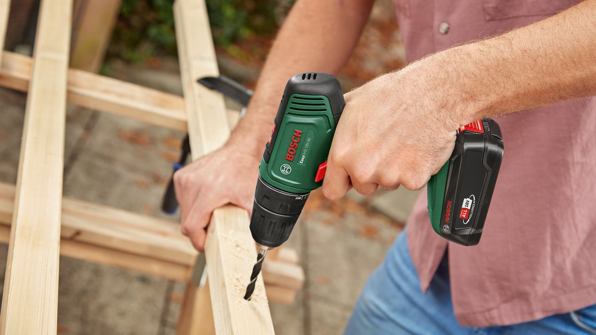 Bosch Hoe and Garden Bosch accuboorachine EasyDrill 18V-40 (2 accu's