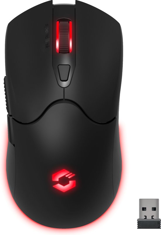 Speedlink VELOX - Draadloze Gaming Muis - RGB - 4.800 DPI - Instelbaar