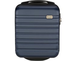 Princess Traveller Singapore - Underseater - Handbagage koffer geschikt voor oa Transavia, TUI, Vueling & WizzAir - Donker Blauw - ABS - 40x30x20cm - 19 liter