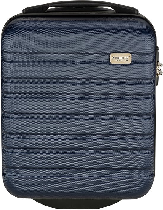 Princess Traveller Singapore - Underseater - Handbagage koffer - Donker Blauw - ABS - 40x30x20cm - 19 liter