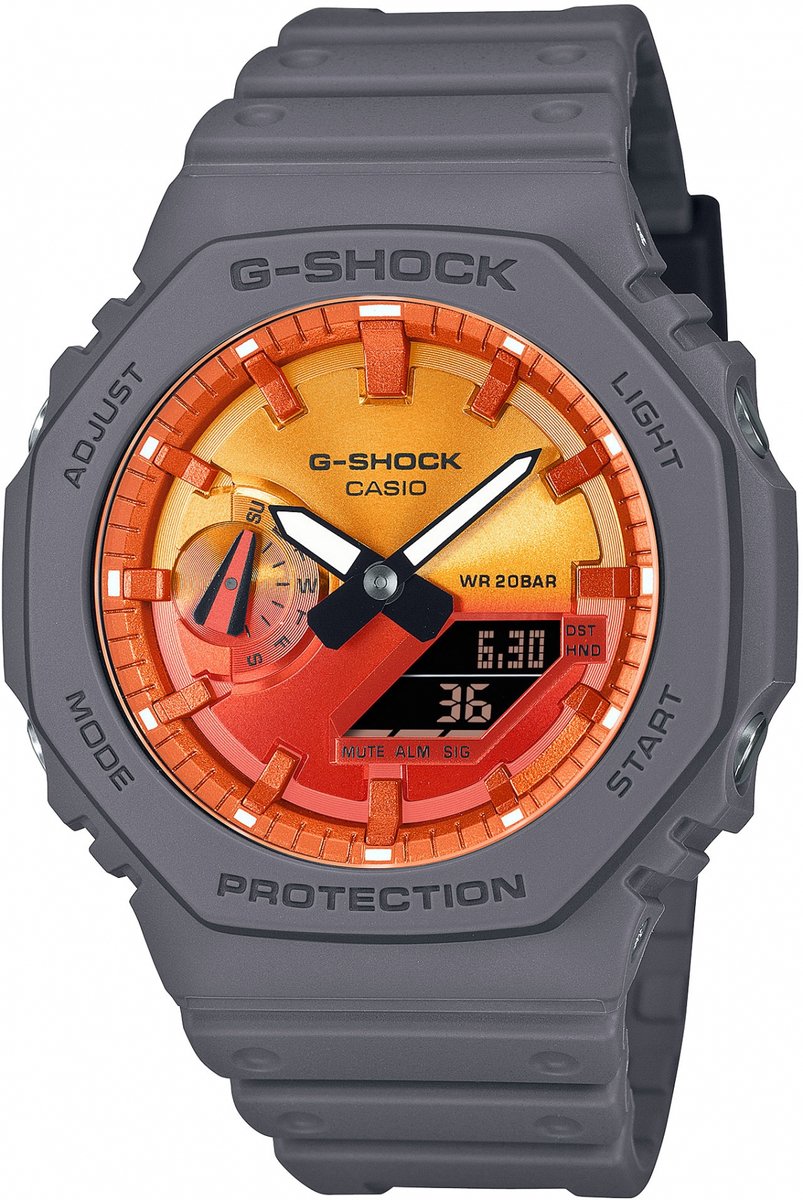 G-Shock GA-2100FL-8AER Classic Heren Horloge