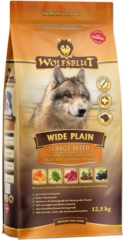Wolfsblut Wide Plain Large Breed 12,5 kg