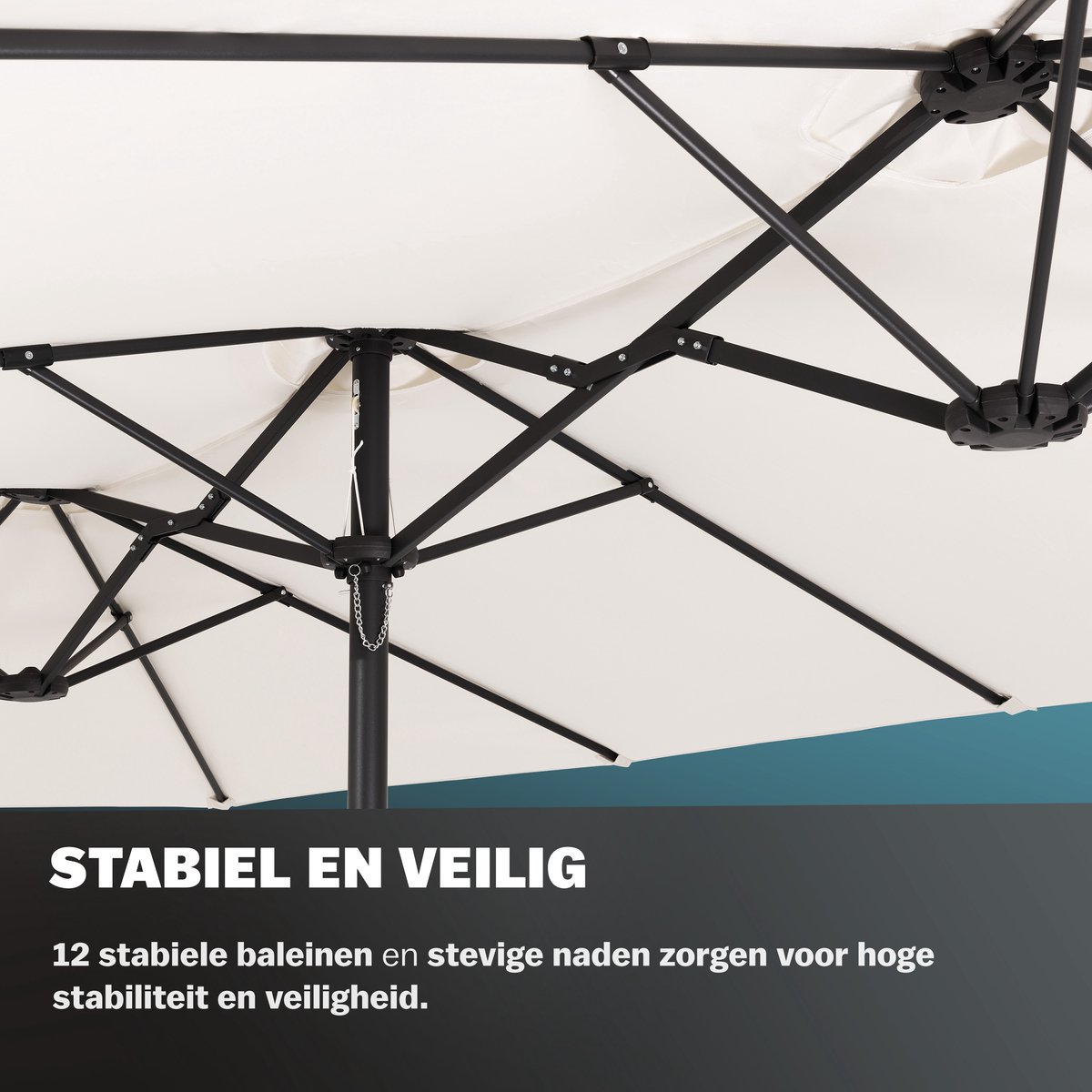 Automatic Umbrella XXL Cleo black | AUTOMATIC UMBRELLAS | UMBRELLAS | Von Lilienfeld -We love umbrellas