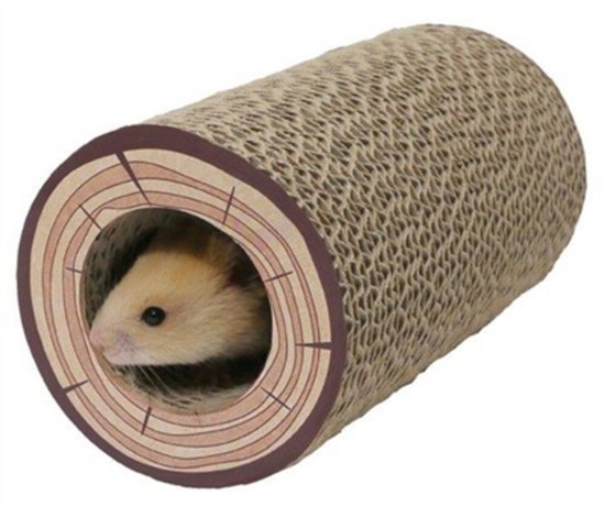 Shred-A-Log Gevlochten Tunnel - 19X7.5 CM